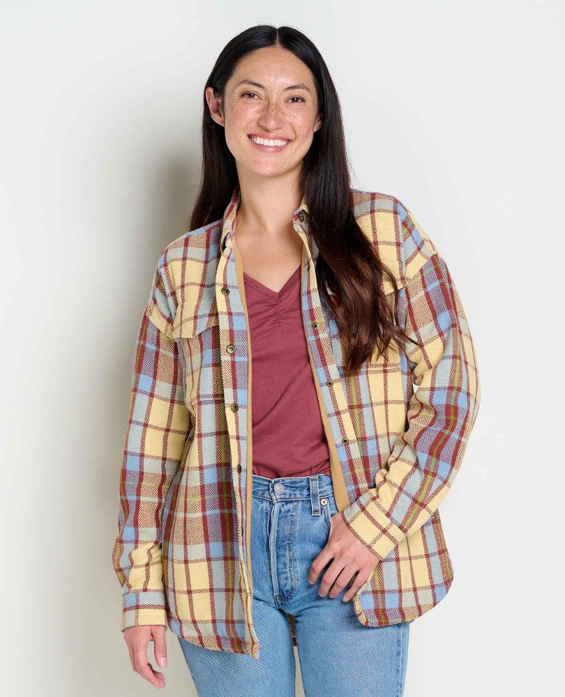 Toad and Co - Conifer Shirt Jacket - Women's - Chai Plaid