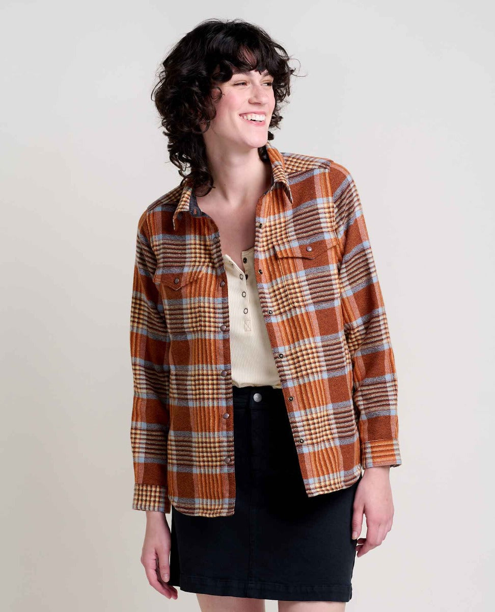 Toad and Co - Folk Yeah Shirt Jacket - Umber