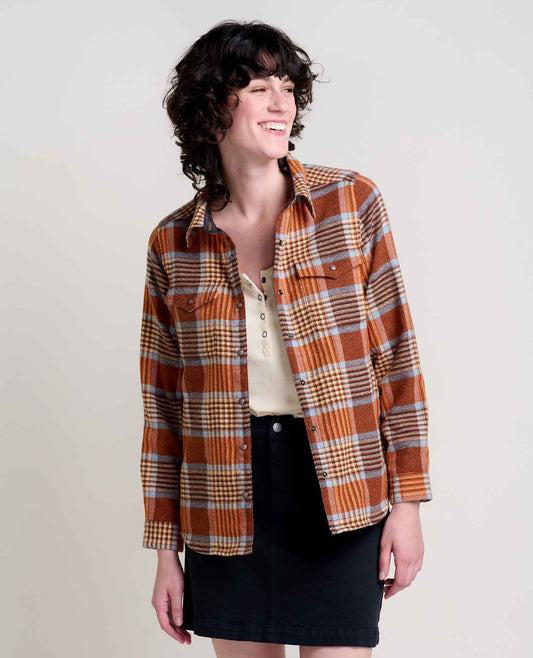 Toad and Co - Folk Yeah Shirt Jacket - Umber