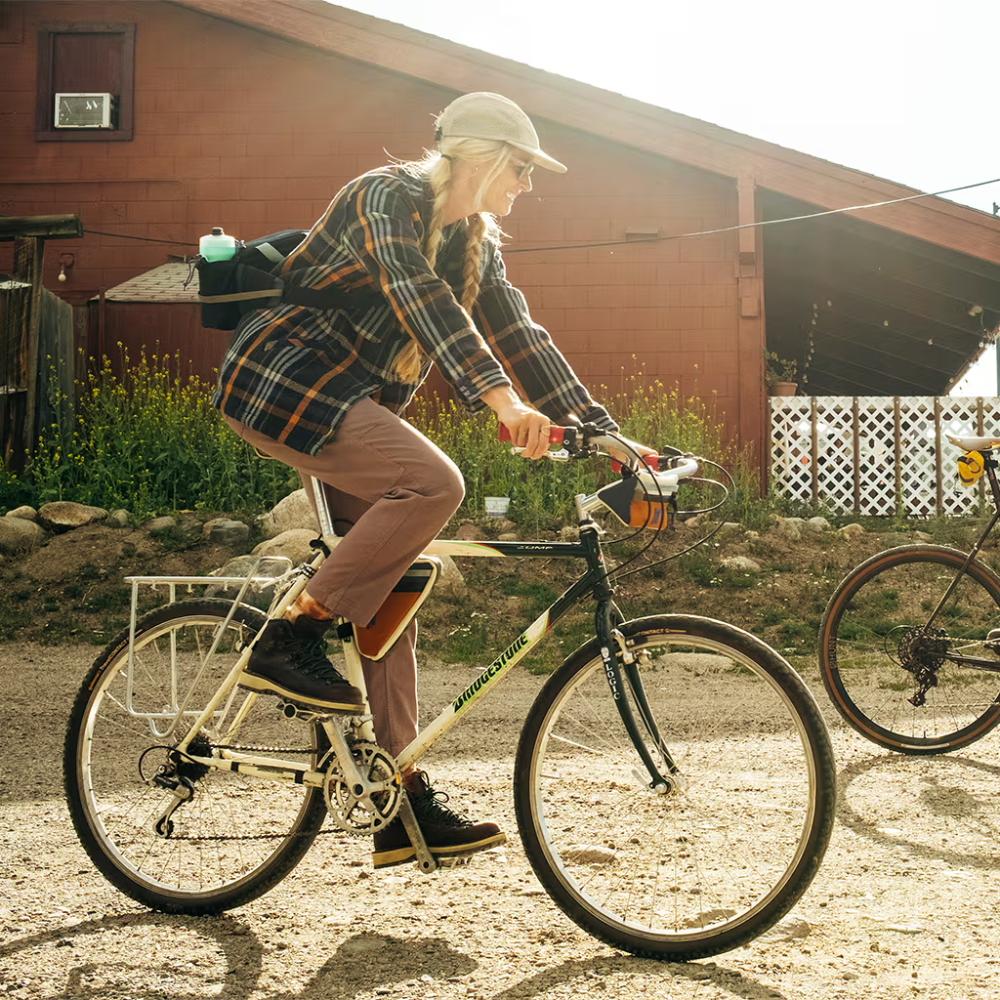 Topo Designs - Frame Bike Bag - Woodland/Terracotta