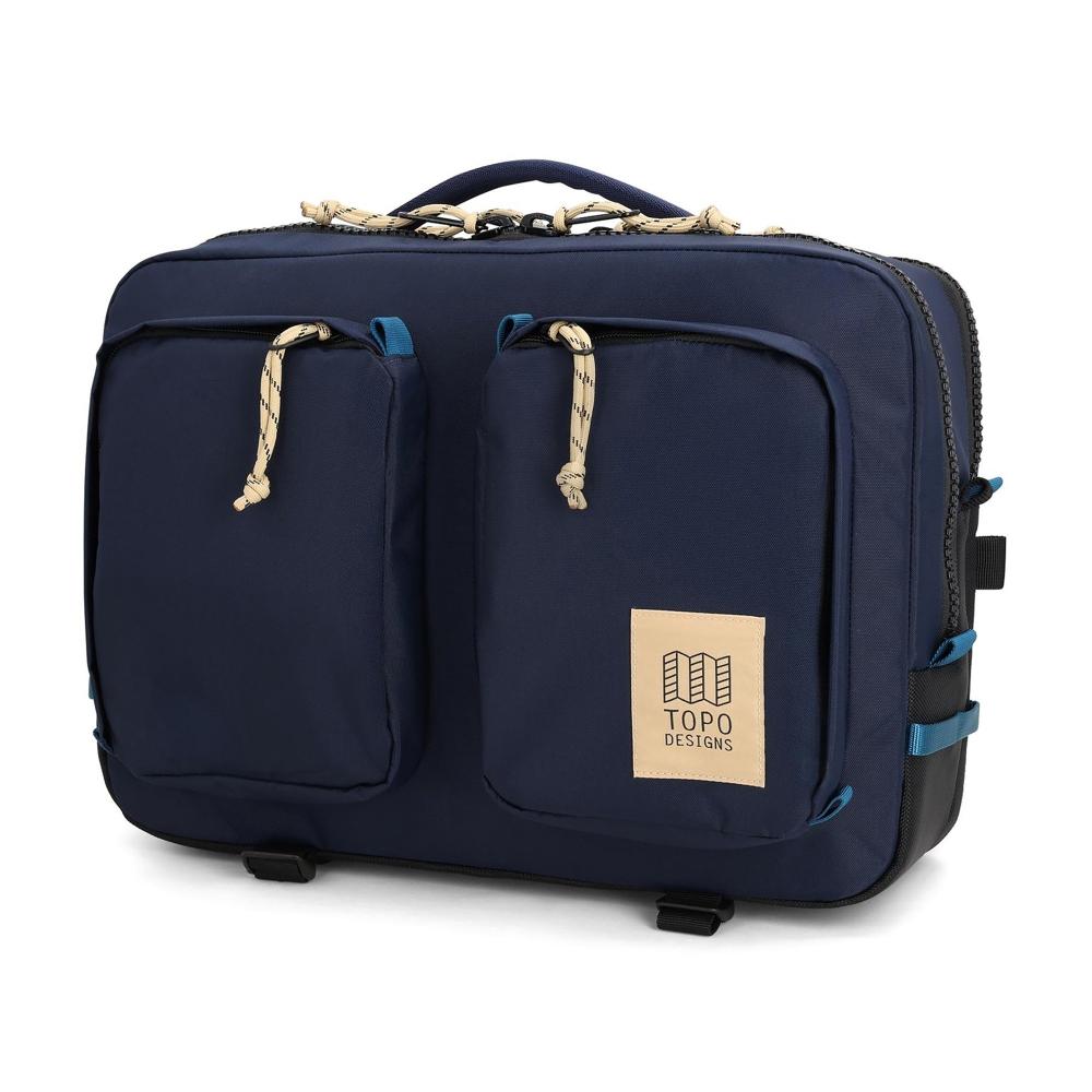 Topo Designs - Global Briefcase - Navy Sahara