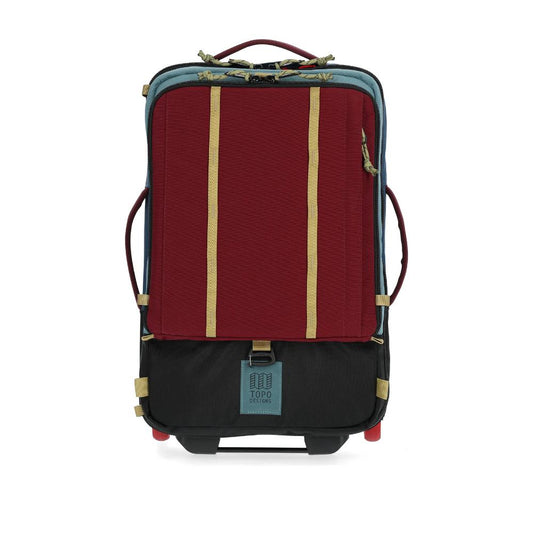 Topo Designs - Global Travel Bag Roller - Dark Denim Burgundy
