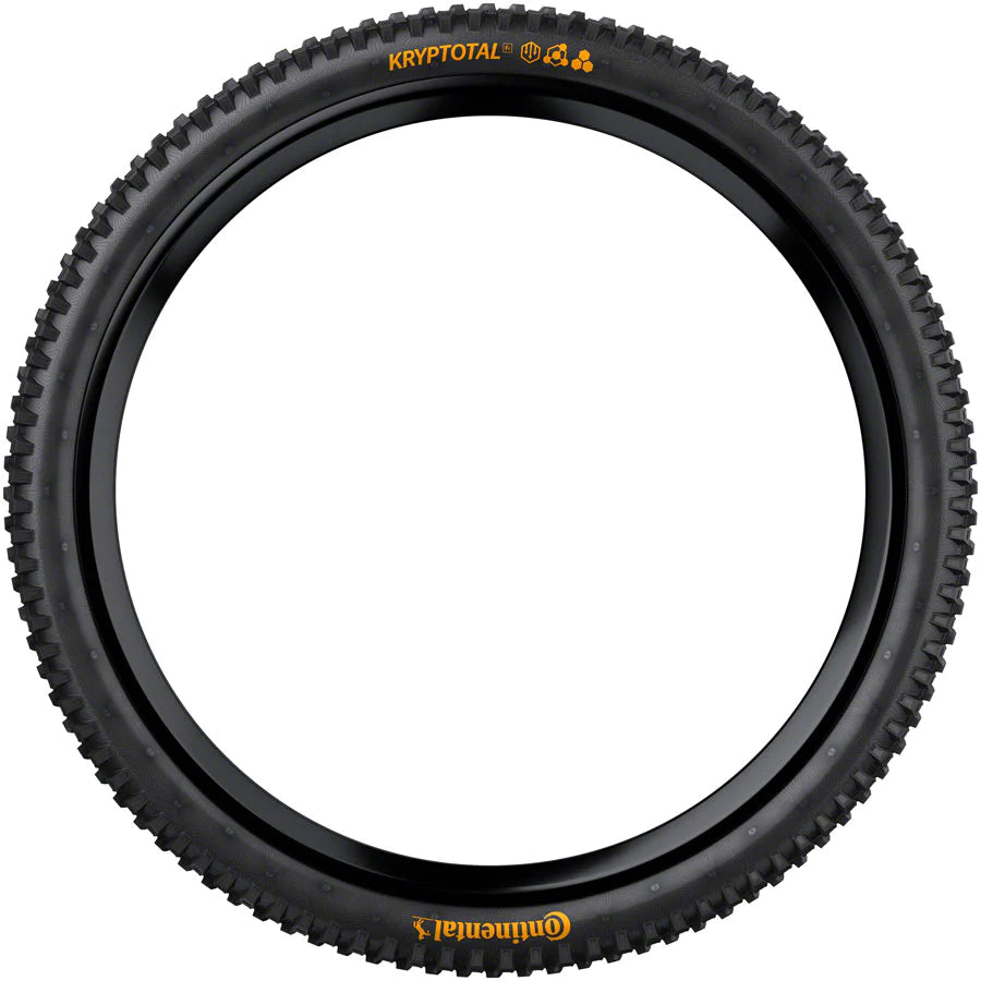 Continental - 29 x 2.4 Kryptotal Front Tire Tubeless Folding Endurance Trail E-25 - Black