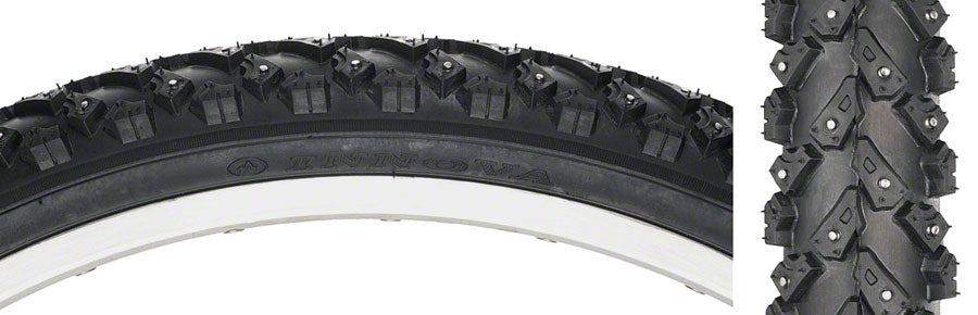 Innova - Studded Tire 26 x 1.7 - 1.9", 104 Steel Studs Black