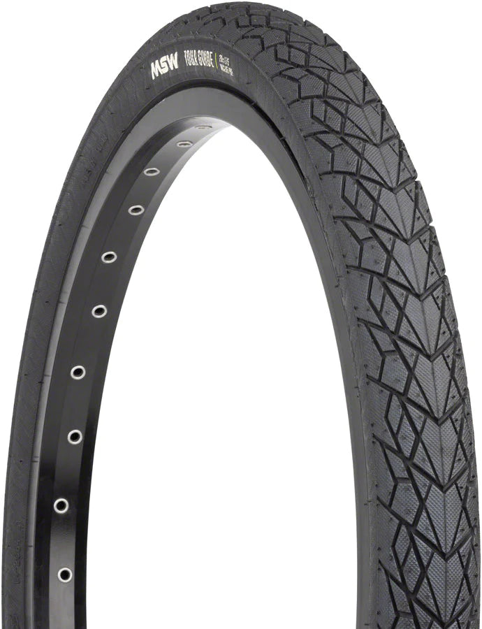 MSW - Tour Guide Tire Rigid - 20x1.75 Black - Black
