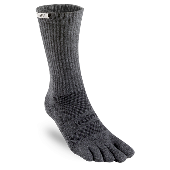 Injinji - Trail Midweight Crew Xtralife - Granite