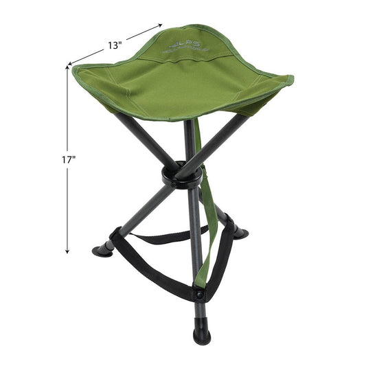 Alps Mountaineering - Tri-leg Stool - Gray/Ocean