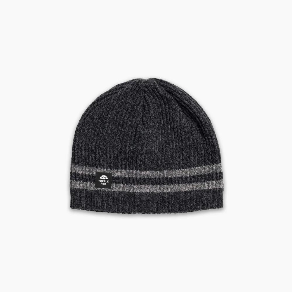 Turtle Fur - Ocean Ragg Wool Mr. Happy - Black Heather
