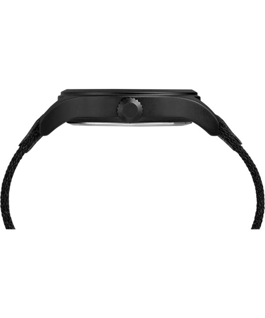 Timex - Expedition Scout 40mm Fabric Strap Watch - Black