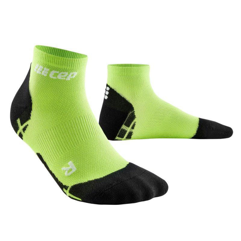 CEP - Ultralight Low-Cut Socks - Women's - Flash Green/Black
