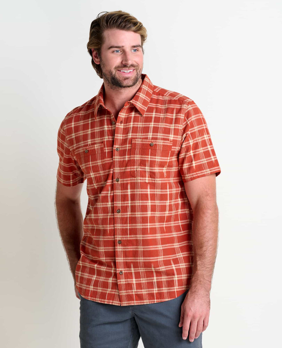 Toad and Co - Smythy Short Sleeve Shirt - Men's - True Navy Ii