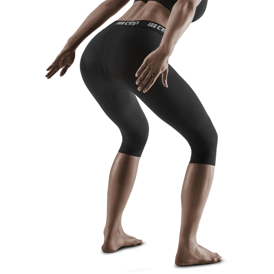 CEP - Ski 3/4 Base Tights - Women's - Black
