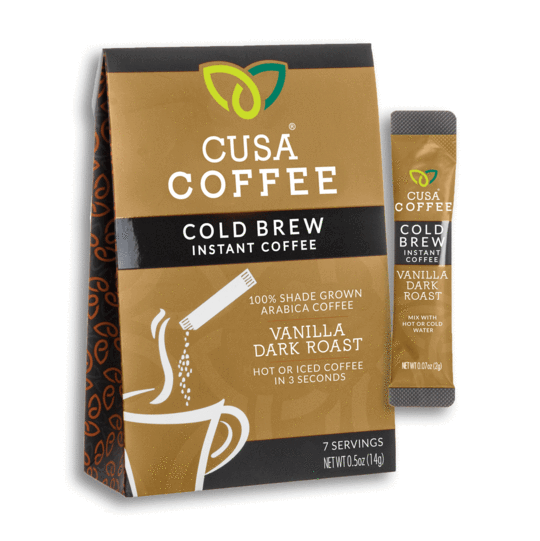 Cusa Tea - Vanilla Dark Roast