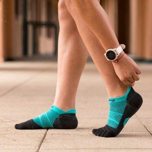 Injinji - Women's Run Lightweight No Show - Jewel