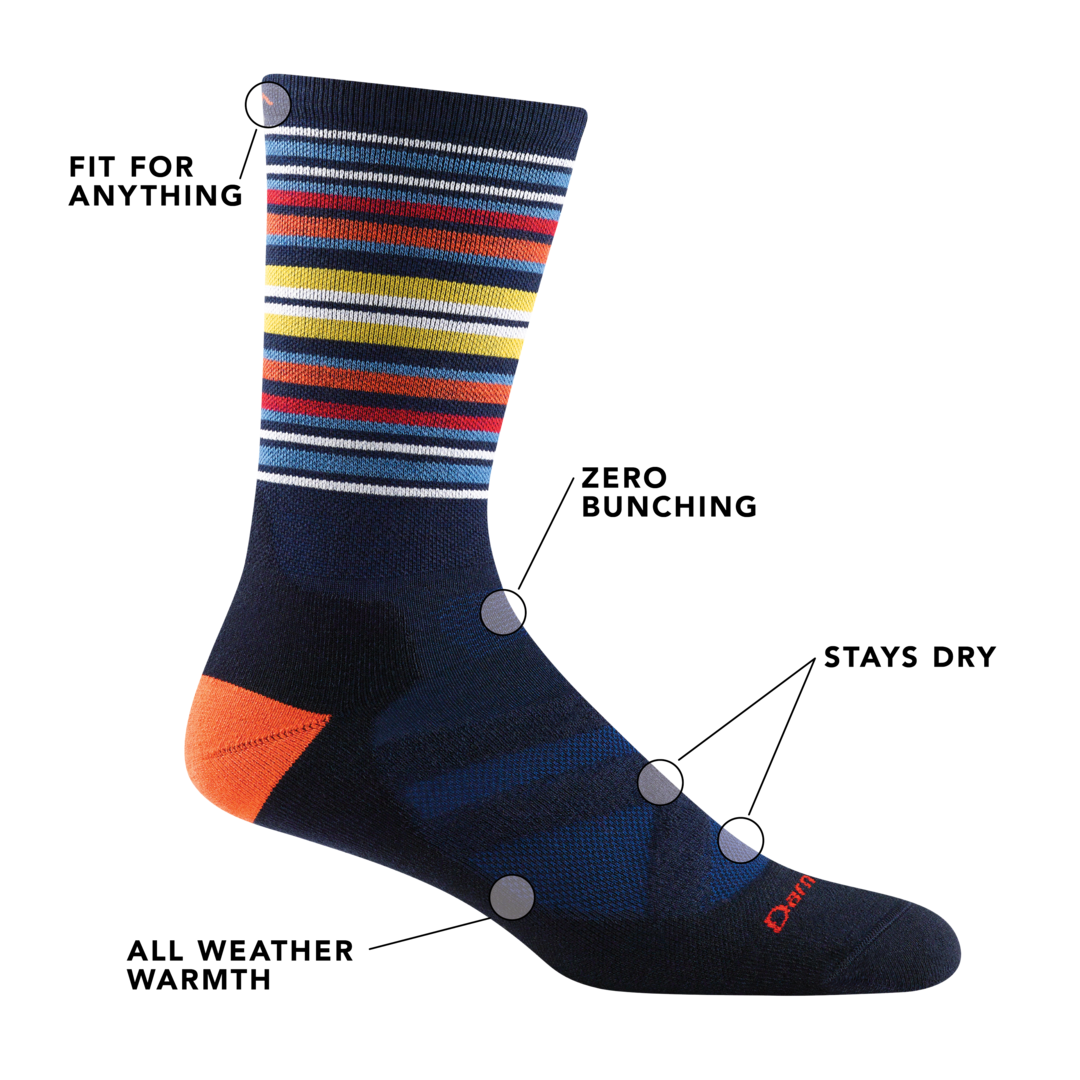 Darn Tough - Oslo Nordic Boot Lightweight With Cushion - Rune Red