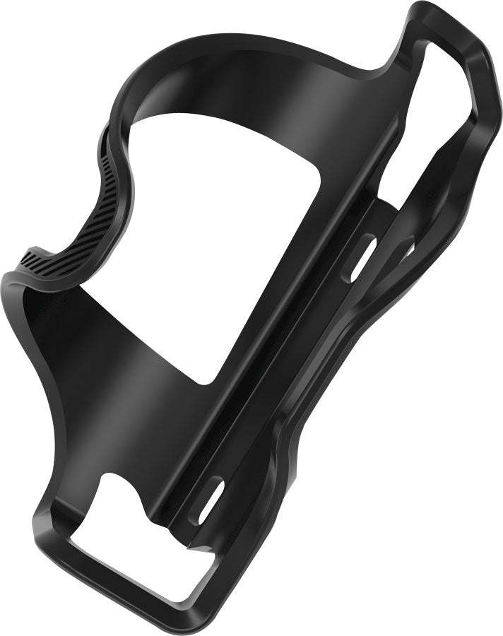 Lezyne - Flow SL Water Bottle Cage - Right Side Entry, Enhanced Graphics, Black - Black