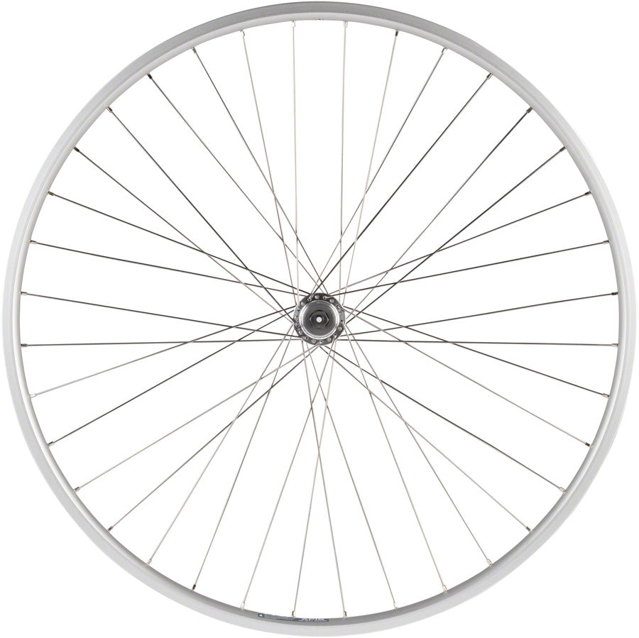 Quality Wheels - Value Single Wall Series Rear Wheel - 27", QR x 130mm, Rim Brake, Freewheel, Silver, Clincher