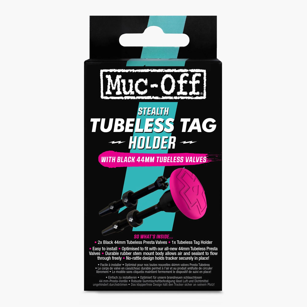 Muc-Off - Stealth Tubeless Tag Holder for Tubeless Valves