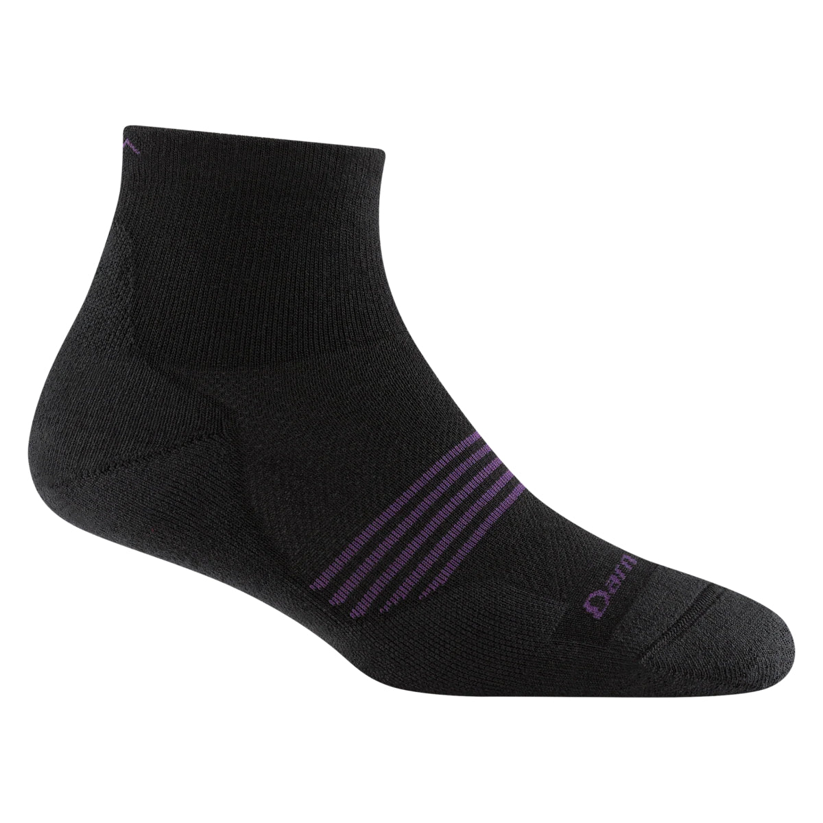 Darn Tough - Element 1/4 Lightweight with Cushion - Black