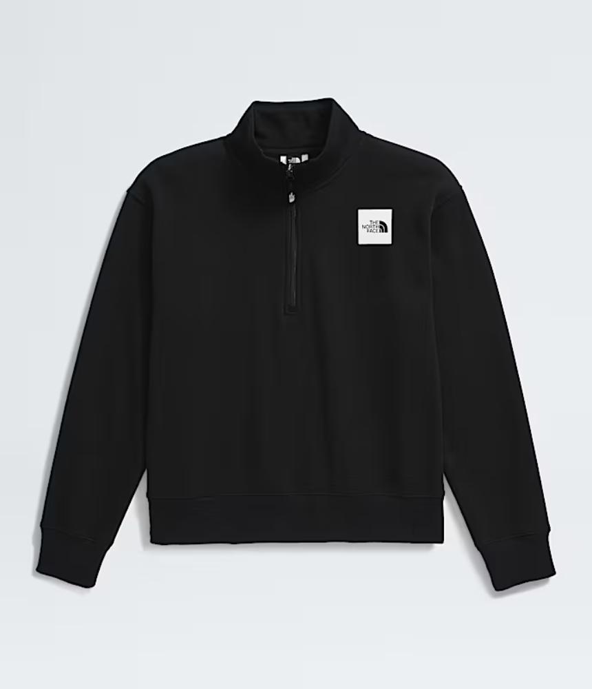 The North Face - Box Half Dome 1/4 Zip - Women's - White Dune