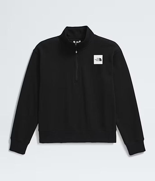 The North Face - Box Half Dome 1/4 Zip - Women's - Tnf Black
