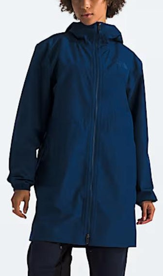 The North Face - Daybreak Mid Rain Parka - Women's - Estate Blue