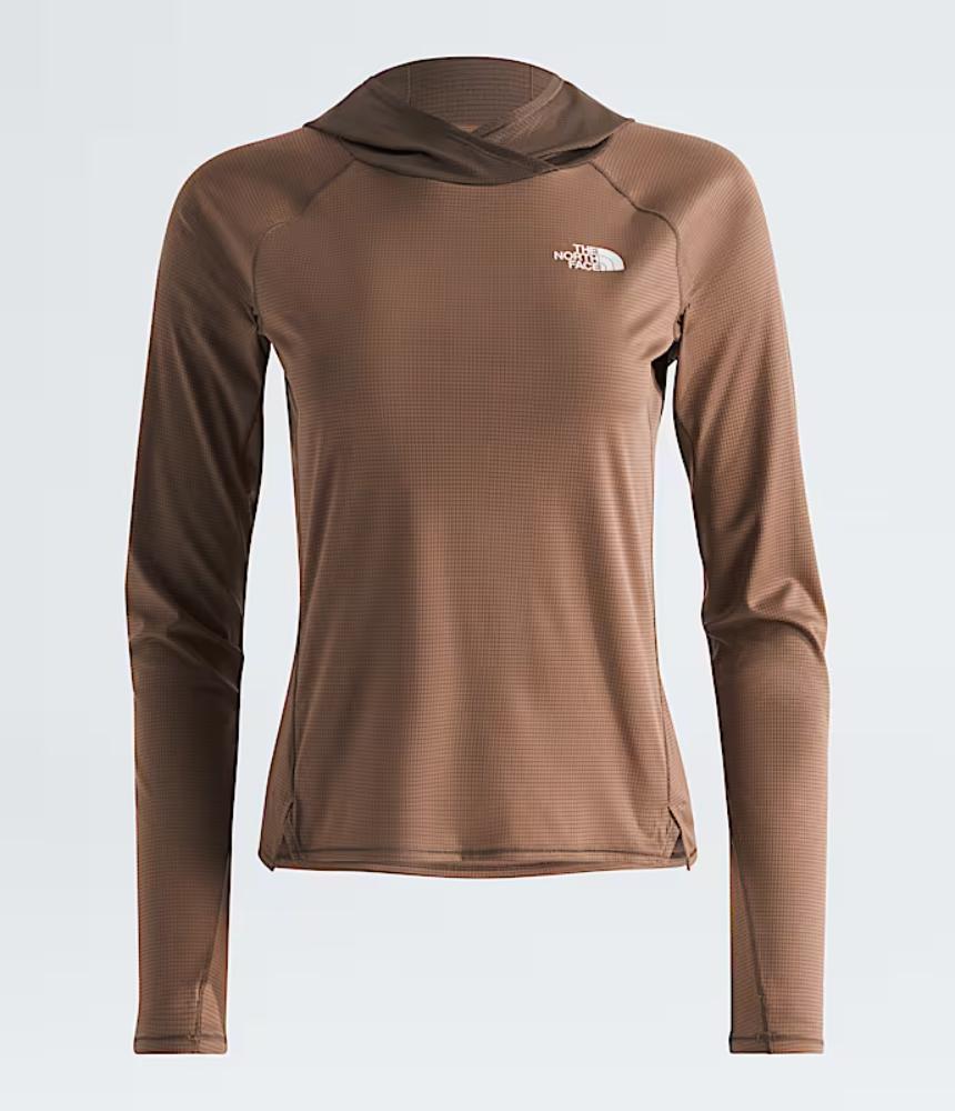 The North Face - Sunriser Hoodie - Women's - Latte-Smokey Br