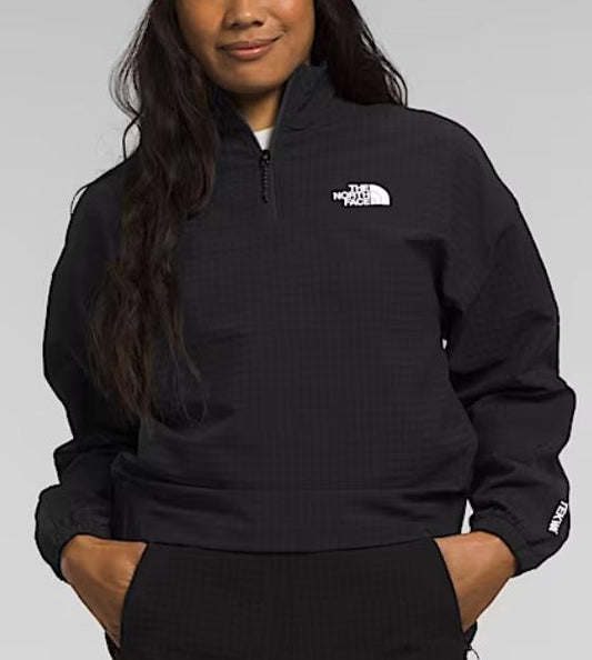 The North Face - Tekware Grid 1/4 Zip - Women's - TNF Black-NPF