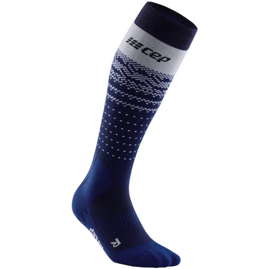 CEP - Ski Thermo Merino Socks - Women's - Blue/Grey
