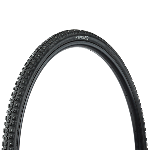 45NRTH - Xerxes 700x30 140 Wire Stud Tire - Black