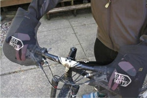 Bar Mitts - Flat Bar Pogies - Black