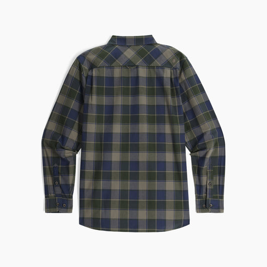 Royal Robbins - Tamarack Long Sleeve - Men's - Dusty Olive Canyon Pld