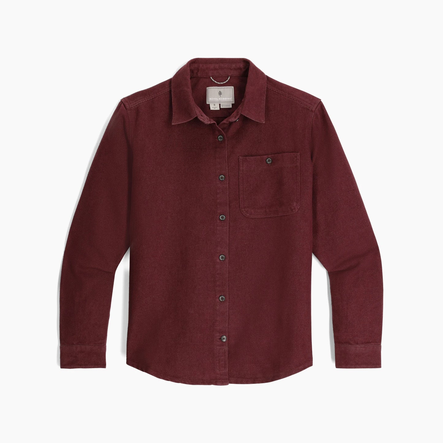 Royal Robbins - Clouds Rest Hemp Long Sleeve - Women's - Wild Rhubarb Htr