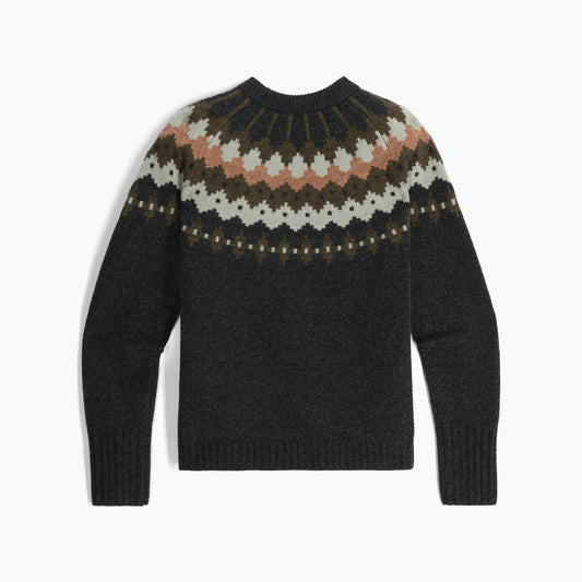 Royal Robbins - Rockcraft Wool Crew - Charcoal Htr Snowcreek Pt