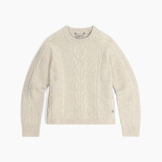 Royal Robbins - Rockcraft Cable Crew - Women's - Soapstone Htr