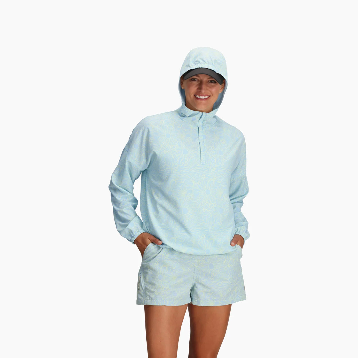 Royal Robbins - Womens Salathe Sun Hoodie Long Sleeve - Skyway Solar Pt