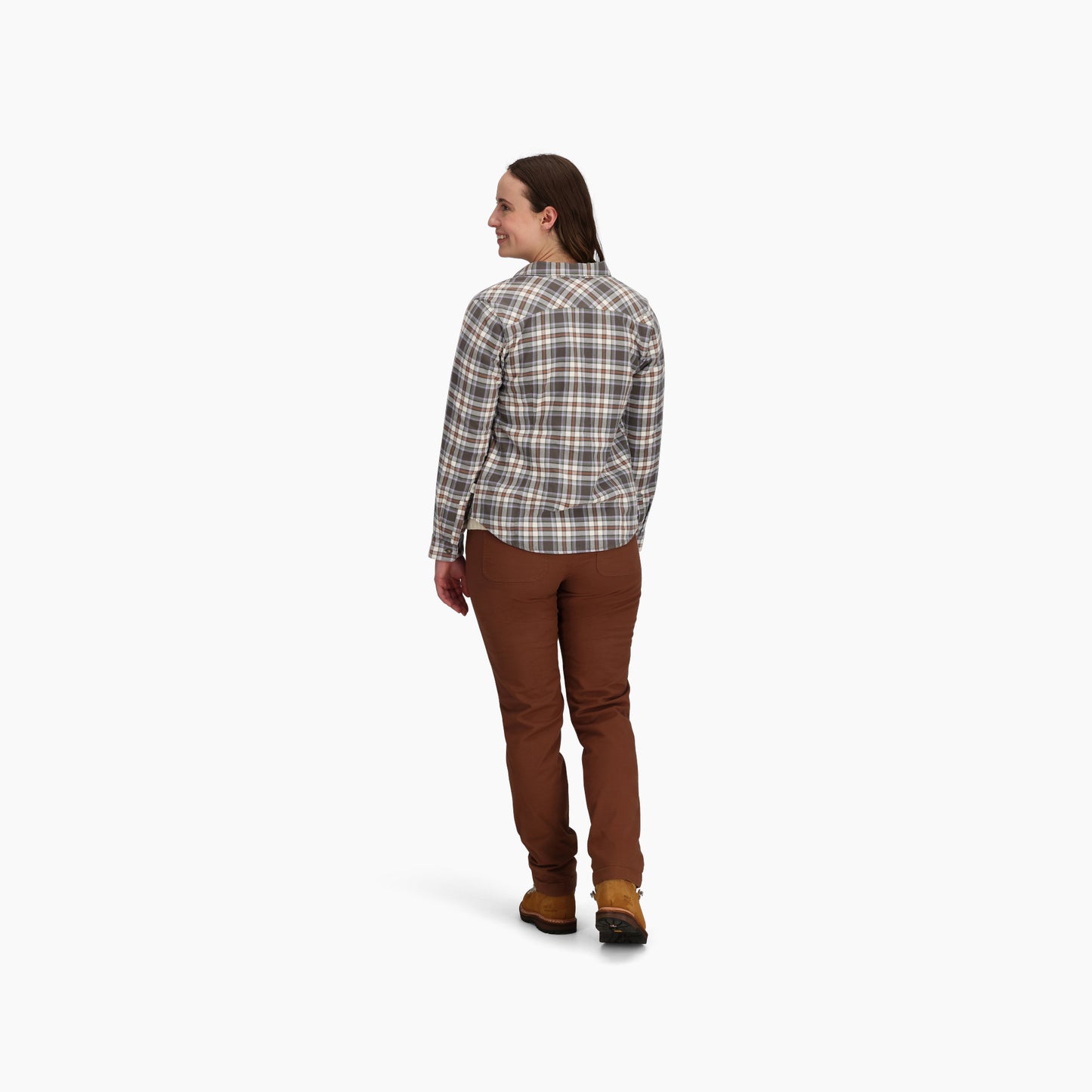 Royal Robbins - Lieback Organic Cotton Flannel Long Sleeve - Women's - Everglade Bodega Bay Pld
