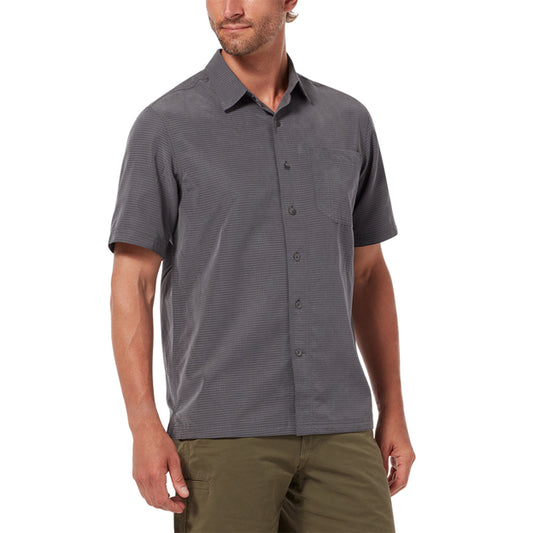 Royal Robbins - Desert Pucker Dry Short Sleeve - Asphalt