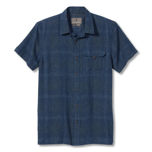 Royal Robbins - Hempline Spaced Short Sleeve - Collins Blue