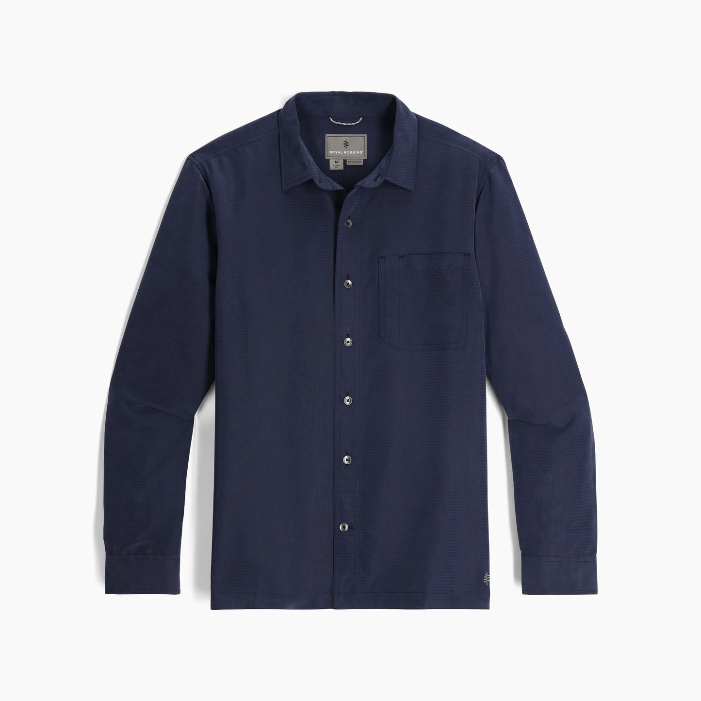 Royal Robbins - Desert Pucker Dry Long Sleeve - Men's - Naval