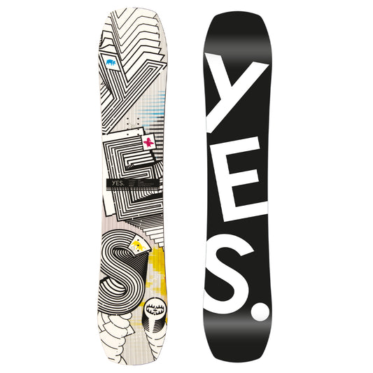Yes Snowboards - First Basic - White
