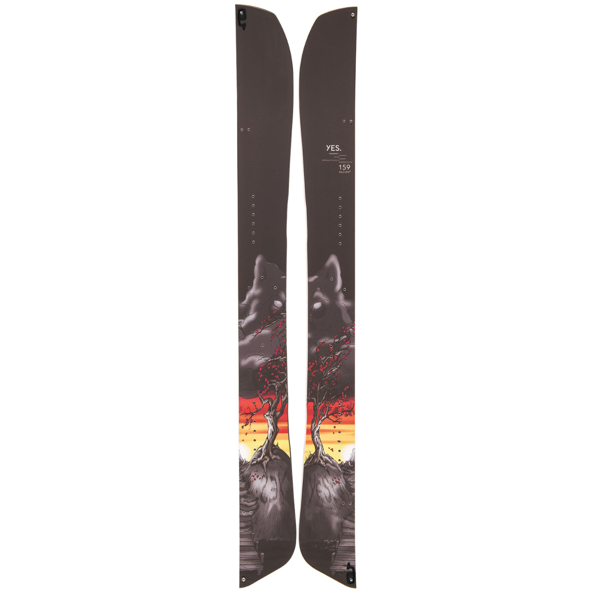 Yes Snowboards - Optisplitstic - Gray
