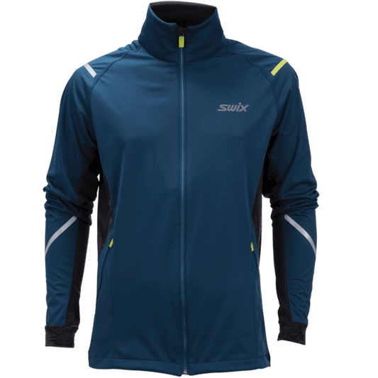 Swix - Mens Cross Jacket - Dark Navy/ Olympian Blue