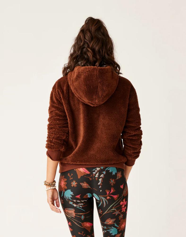 Carve Designs - Brie Sherpa Hoodie - Women's - Forest