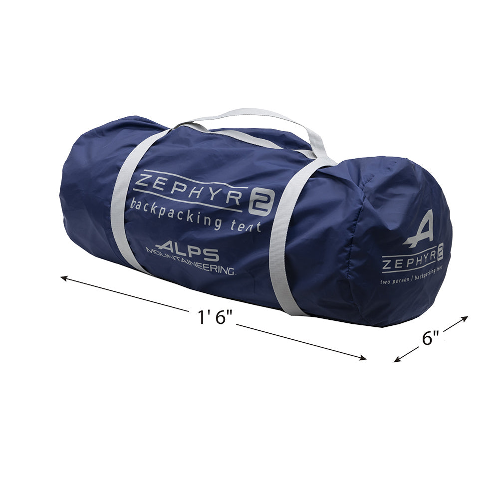 Alps Mountaineering - Zephyr Tent - 2-Person - Blue Grey