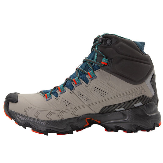 La Sportiva - Ultra Raptor II Mid Leather GTX - Women's - Grey/Cherry Tomato