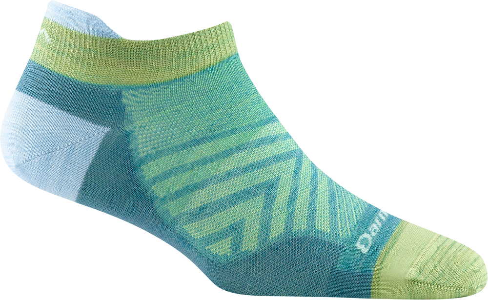 Darn Tough - Run No Show Tab Ultra-Lightweight - Women's - Aqua