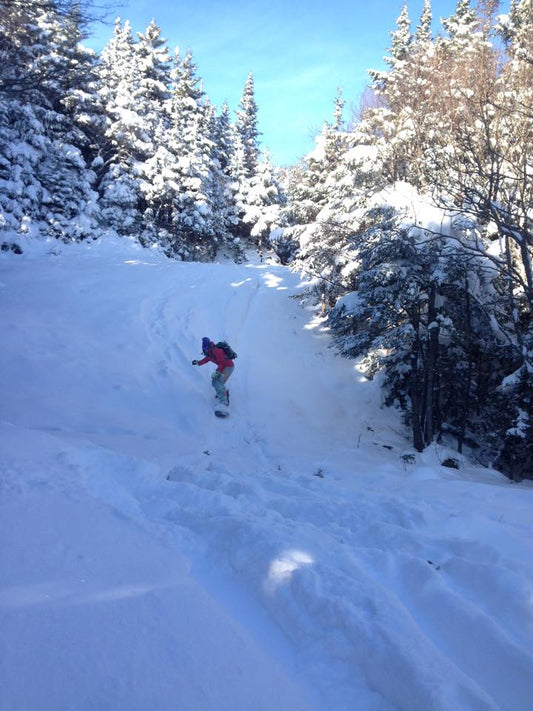 Hard-Earned Backcountry Turns on a Homemade Splitboard!