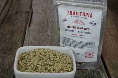 Trailtopia Food - Hulled Hemp Seed Side Pack - Anthracite/Neutral G
