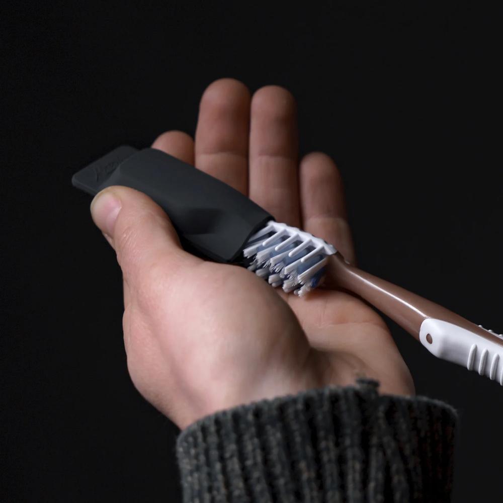 Matador - Toothbrush Caps - Charcoal/Light Grey